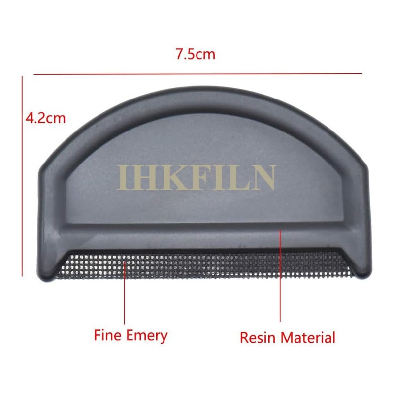 IHKFILAN 2 pcs, Sweater Comb, Cashmere Comb, Wool Comb, De-Pilling Knitwear Comb, Lint Removers Cleaning Tools for Clothing Care Black - Image 2